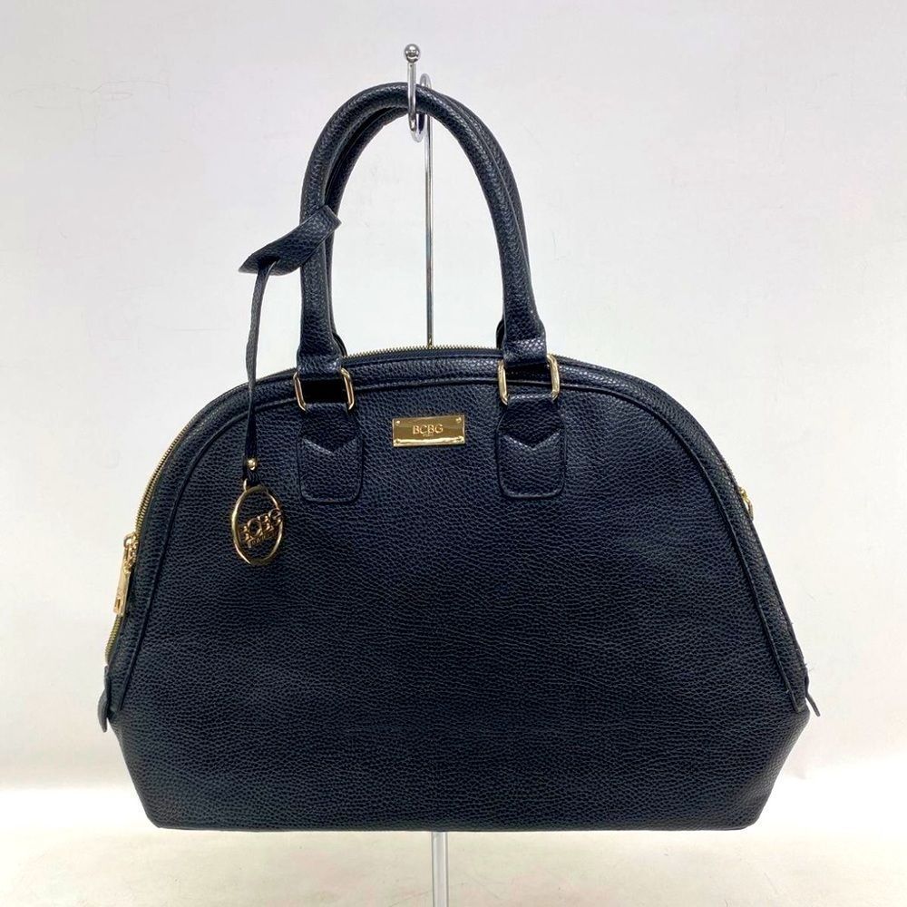BCBG Black Satchel Clean